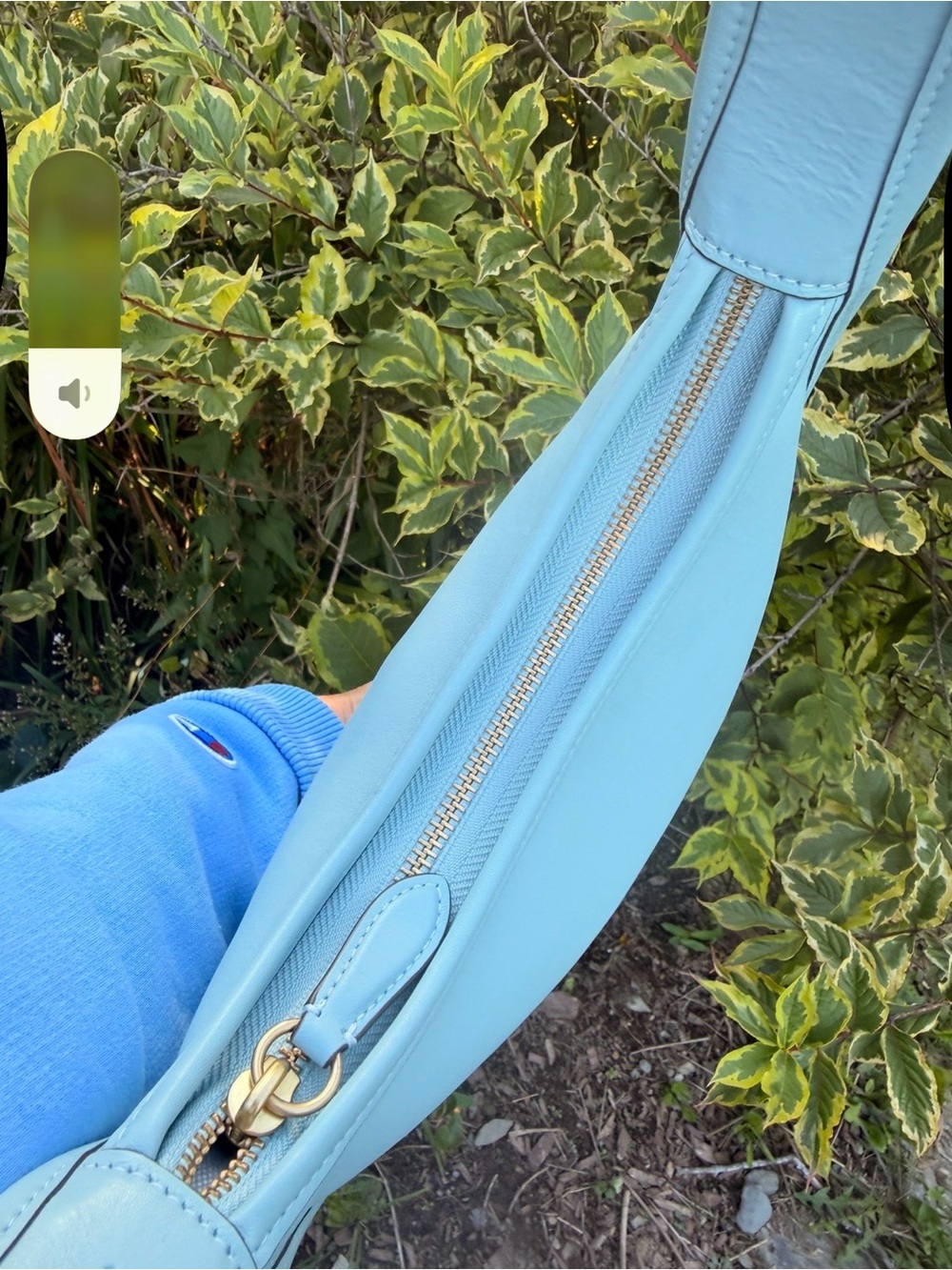 🩵Coach curve Zip Bag CA411🩵 - Picture 7 of 12
